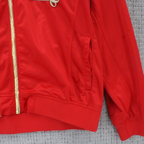 Vintage LRG Lifted Research Group Imperial Jacket Mens 3XL Red Full Zip Rare - Picture 4 of 12